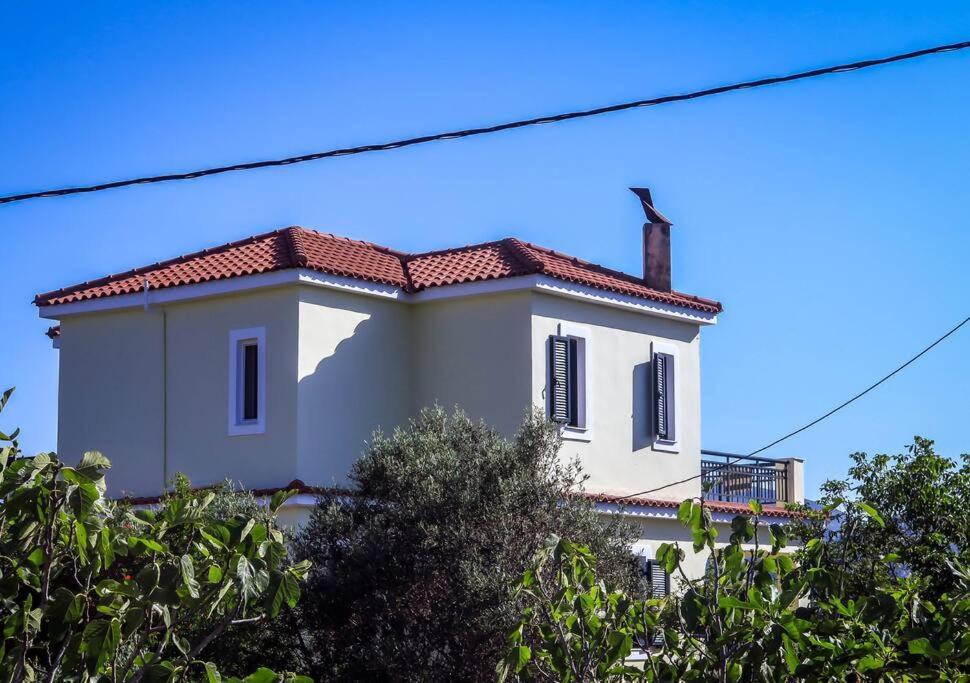 Villa Rania: Ευάερη Βίλα Με Θέα Τη Θάλασσα ليكسوري المظهر الخارجي الصورة